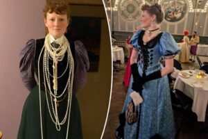 ‘Mary Poppins’ lawyer dresses like it’s the 1800s with custom Victorian clothing and dip pens
