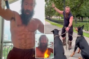 ‘Liver King’ freed after threatening Joe Rogan — and immediately starts ranting online again