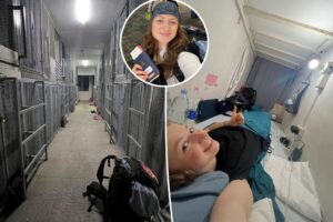 Budget traveler reveals inside of  per night hostel: ‘That’s just prison’
