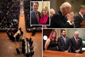 Funeral held for Minnesota House Speaker Melissa Hortman and husband after fatal home shooting