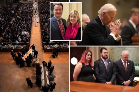 Funeral held for Minnesota House Speaker Melissa Hortman and husband after fatal home shooting