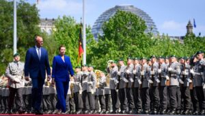 Merz, Frederiksen discuss Ukraine, security, migration, global trade