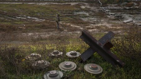 Ukraine withdraws from anti-personnel mines ban treaty, says Zelenskyy