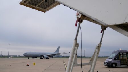 UK counter-terrorism police arrest four over RAF base jet vandalism