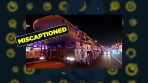 Moscow parade video does not show preparations for attack on Ukraine