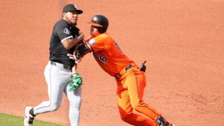 Orioles’ Coby Mayo criticized for baserunning tactic, and benches clear in Baltimore