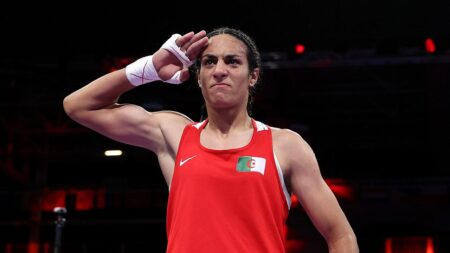Imane Khelif celebrates parents amid latest gender controversy