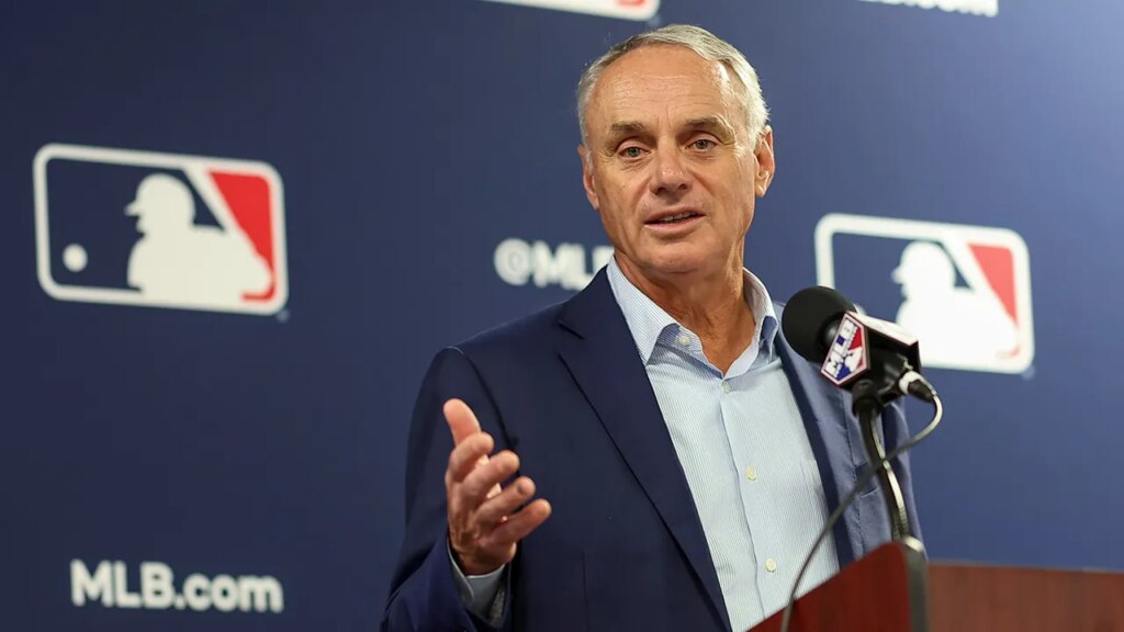 MLB Commissioner Rob Manfred to propose automated strike zone in baseball next season amid potential lockout