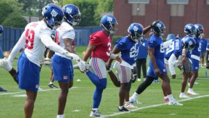 Giants’ OTA session ends early after multiple fights erupt: ‘Heat got to us’