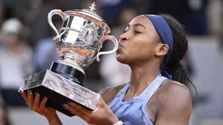 American tennis star Coco Gauff wins women’s French Open final after defeating top-ranked Aryna Sabalenka