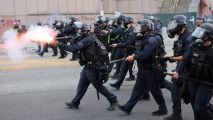Federal officials slam Democrats for ‘dangerous’ rhetoric as ICE agents face violent mobs in LA, NYC