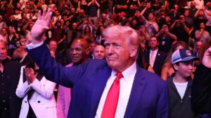 Trump’s UFC 316 appearance draws massive ovation in New Jersey, fighter celebrates with him after win
