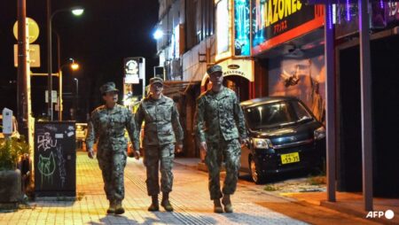 Four injured in explosion at US air base in Japan