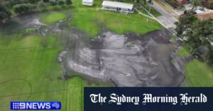 Warning as Perth sewage spill spreads