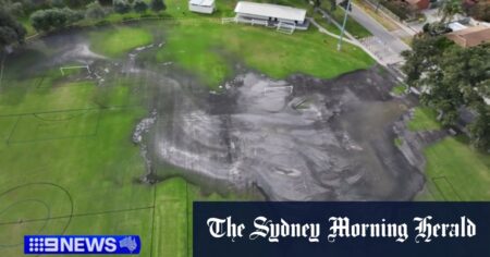 Warning as Perth sewage spill spreads