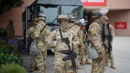 DOJ slams Newsom’s ‘crass political stunt’ over Trump’s call-up of National Guard amid LA anti-ICE riots