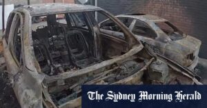 Arson probe after cars torched in Perth’s north-east