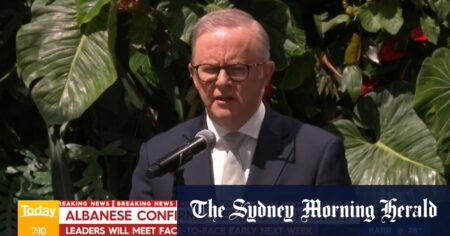 Anthony Albanese to meet with Donald Trump for first face-to-face talks