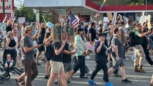 Person of interest in custody after shooting at ‘No Kings’ demonstration in Utah