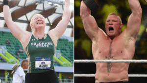Brock Lesnar’s daughter wins NCAA Division I women’s shot put championship