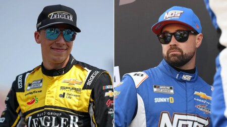 NASCAR drivers Ricky Stenhouse Jr, Carson Hocevar get into altercation after Mexico City race