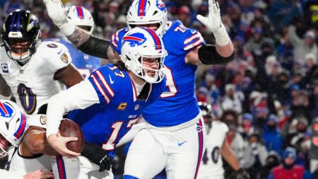 Bills’ Josh Allen defends controversial ‘tush push’ play despite his team voting to ban it