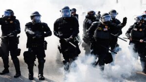 California police plead for help amid officer shortage as union boss warns of unprecedented riot ‘onslaught’