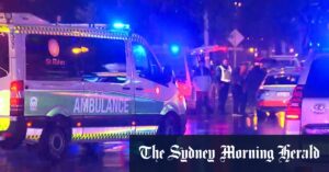 Pedestrian killed by bus while crossing the street in Perth