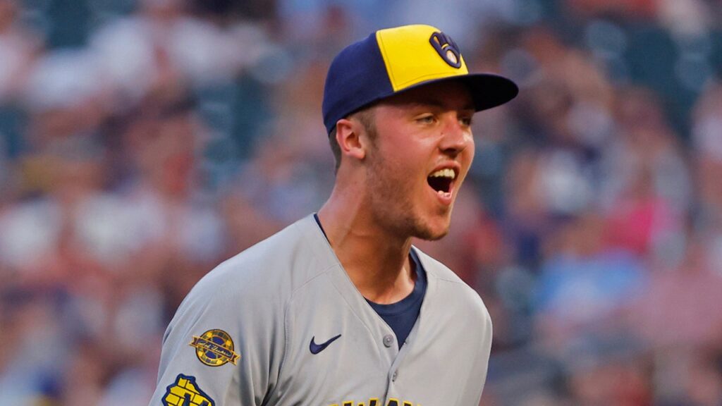 Brewers’ triple-digit throwing rookie makes MLB history after perfect game bid in second MLB start