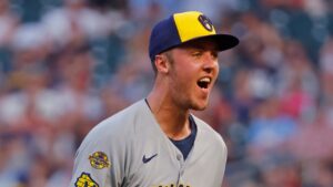 Brewers’ triple-digit throwing rookie makes MLB history after perfect game bid in second MLB start