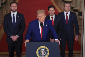 Trump Warns Iran To Make Peace or Face Further Strikes