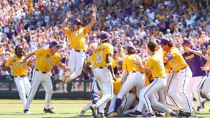 LSU Tigers sweep Coastal Carolina to win NCAA Men’s College World Series