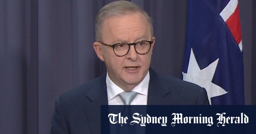 PM expresses support for US strikes on Iran