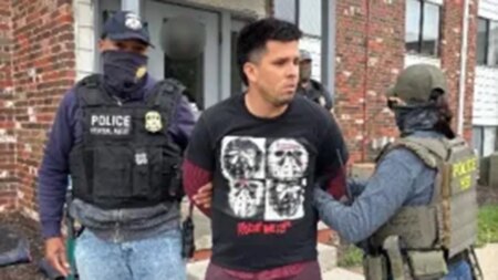 Venezuelan gang suspect in US illegally allegedly attempts to murder federal agent during arrest