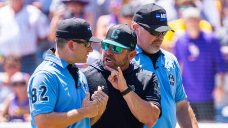 Coastal Carolina coach torches umps after College World Series ejection