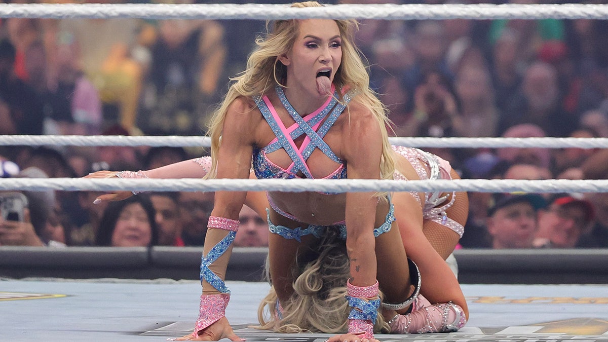 Charlotte Flair gets one over