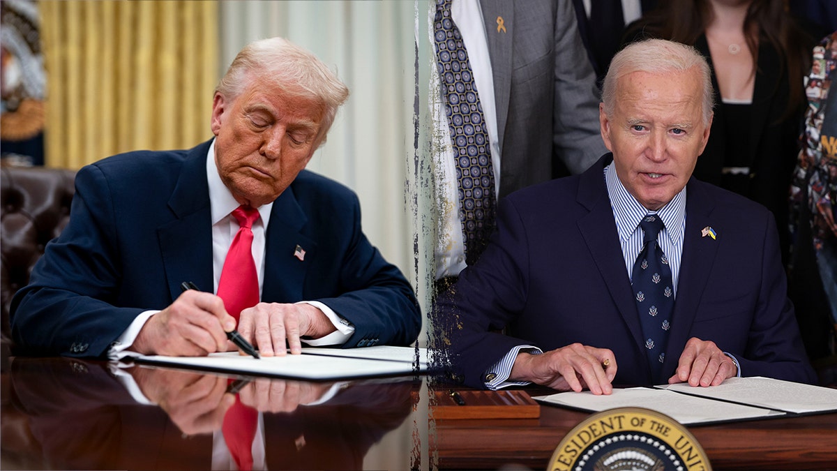 Trump and Biden