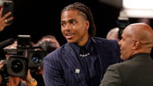 NBA prospect Collin Murray-Boyles’ reaction after Raptors select him goes viral