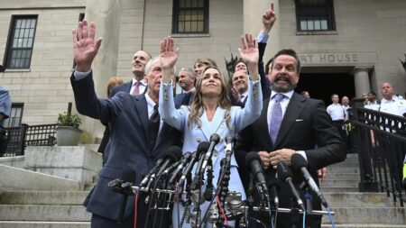 Family of slain Boston cop John O’Keefe fumes as ex-girlfriend Karen Read walks free: ‘Sickening’