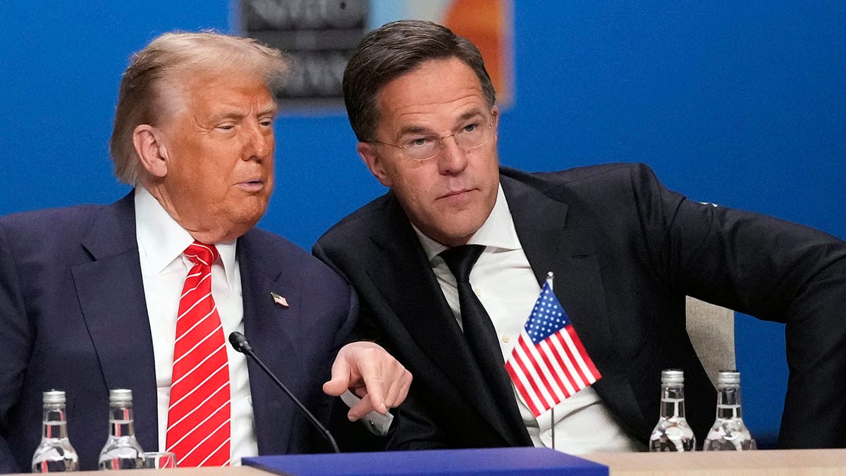 Trump with NATO general secretary