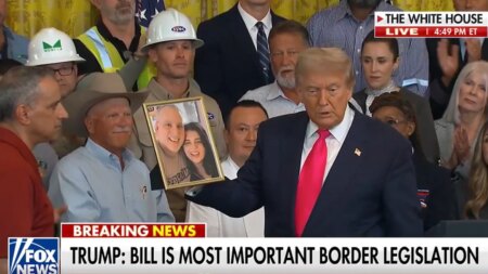 Trump spotlights parents who have lost kids due to open borders during ‘big, beautiful bill’ event