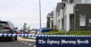 Man’s body found with multiple wounds hundreds of metres from his home driveway in Sydney