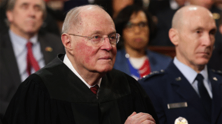 Ex-Supreme Court Justice Anthony Kennedy pleads for civil political discourse, warns ‘democracy is at risk’