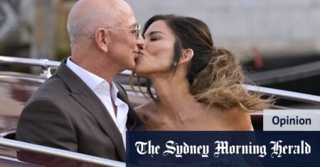 The Bezos-Sanchez wedding party proves it – the age of vulgarity is upon us