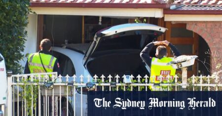Porsche crashes through house and lands on bed in Sydney