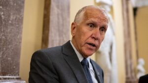 Tillis denounces Trump ‘big, beautiful bill’ hours after surprise retirement announcement