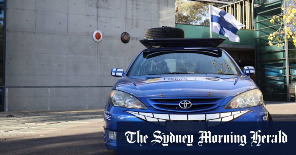 Why Finnish ambassador Arto Haapea is driving a Camry from Perth to Darwin