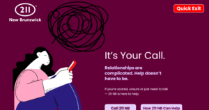 211 launches new N.B. services for victims of gender-based and intimate partner violence