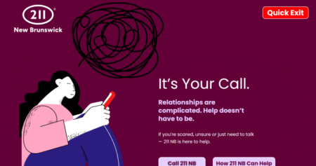 211 launches new N.B. services for victims of gender-based and intimate partner violence