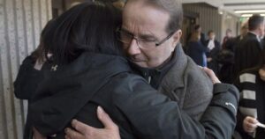 Small gathering lays ashes of wrongfully convicted man to rest, as family seeks probe